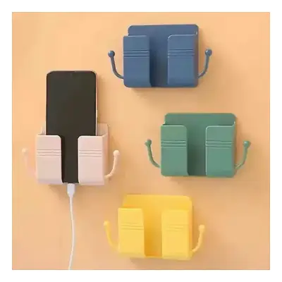 Mobile Phone Wall Holder Universal Cellphone Charge Hook Hanging Stand Bracket Hooks Charging Dock Mobile Phone Accessories